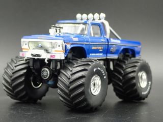 1974 74 Ford F250 Monster Truck Bigfoot 1 Pickup 1/64 Scale Diecast Model Car