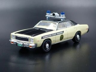 1977 77 Plymouth Fury Tennessee State Police Rare 1:64 Scale Diecast Model Car