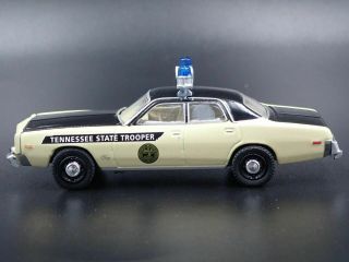 1977 77 PLYMOUTH FURY TENNESSEE STATE POLICE RARE 1:64 SCALE DIECAST MODEL CAR 2