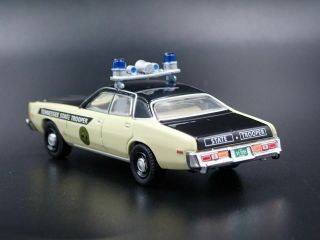 1977 77 PLYMOUTH FURY TENNESSEE STATE POLICE RARE 1:64 SCALE DIECAST MODEL CAR 3