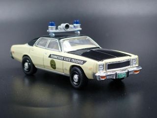 1977 77 PLYMOUTH FURY TENNESSEE STATE POLICE RARE 1:64 SCALE DIECAST MODEL CAR 4