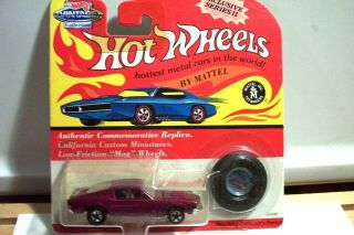 Hot Wheels Redline Custom Mustang In Blister Package Htf