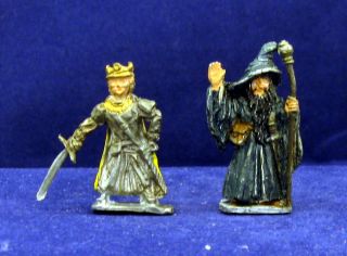 Thranduil & Wizard Lord Of The Rings,  Custom Cast (1975) Heritage Vintage Lead