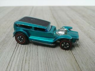 Vintage The Demon Redline 1969 Turquoise Car Mattel Toy - Stuckey