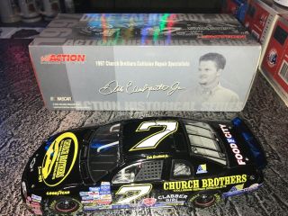 Dale Earnhardt Jr 7 Church Brothers 1997 1:24 Action 2004 Platinum Series Bank