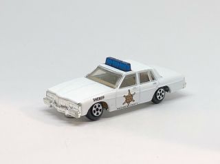 Ertl Vintage 1981 Diecast Dukes Of Hazzard Pontiac Bonneville Police Car Usa