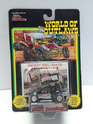 1993 Racing Champions 02 Smokey Snellbaker 1/64 Sprint Car