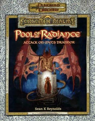Wotc Forgotten Realms D20 Pool Of Radiance - Attack On Myth Drannor Sc Vg