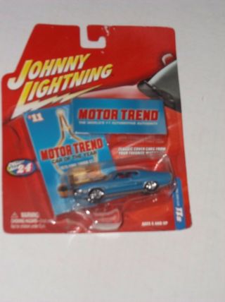 2003 Johnny Lightning 1970 Ford Torino Gt Motor Trend Car 1/64 Diecast