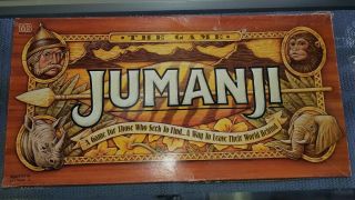 Vintage Jumanji Board Game From Movie100 Complete 1995 Milton Bradley