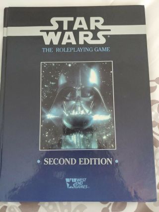 Star Wars Roleplaying Game Second Edition Core Rulebook - West End Games 1994
