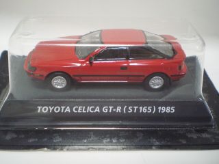 Toyota Celica Gt - R Red Konami 1/64 Scale Die - Cast