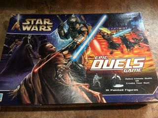 Star Wars Epic Duels Milton Bradley Board Game 2002 Parts