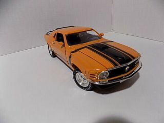 1/18 Scale 1970 Mustang Fastback In Hugger Orange By Ertl