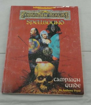 Advanced Dungeons & Dragons Forgotten Realms Spellbound Campaign Guide 1121