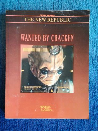 Star Wars The Republic Wanted By Cracken West End Games Weg