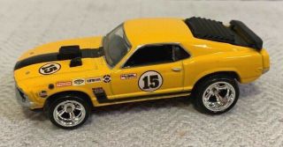 1997 Hot Wheels Ford Mustang Mach 1 - 1:64 Diecast Car - Yellow 15