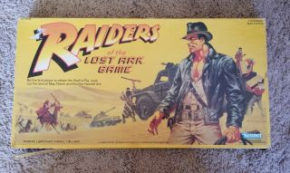 Vintage Raiders Of The Lost Ark Game Kenner 1981