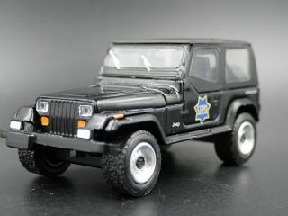 2014 14 Jeep Wrangler Yj San Francisco,  Ca Police 1/64 Scale Diecast Model Car