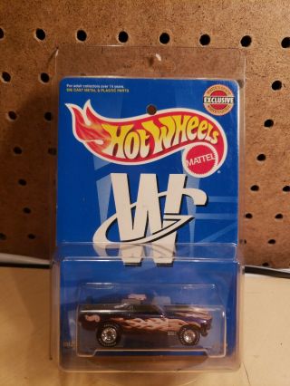 Mattel Hot Wheels 1999 Issue Ford 1969 Mustang Mach 1 Whites Guide Limited Purpl
