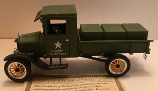 Signature Us Army 1923 Ford Model Tt Pickup 1:32 Scale
