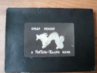 Very Rare - Green Dragon.  A Fortune Telling Game.  One Of A Kind Unique Oracle