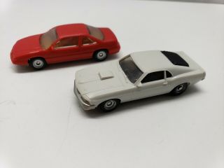 Vintage 1989 Monogram Models Exacts Micro Mini Mustang & Grand Prix