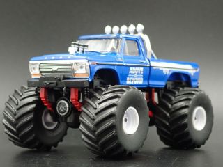 1978 78 Ford F250 Monster Truck Above N Beyond 1/64 Scale Diecast Model Car