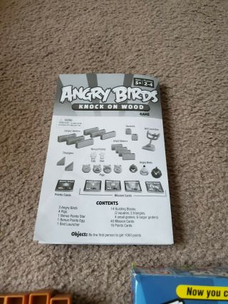 Angry Birds Knock on Wood Game - COMPLETE 5