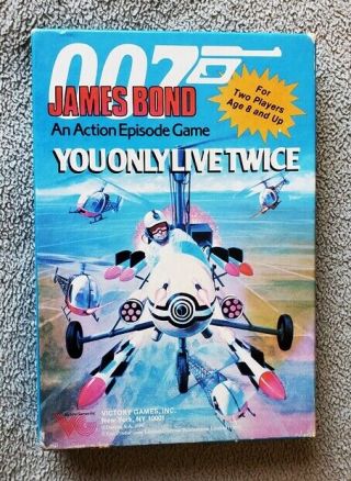 James Bond 007 You Only Live Twice Action Episode Game Complete Victory 35505