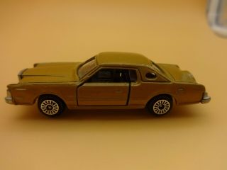 Zylmex Zee P363 Gold Lincoln Continental Mark 4 W/ Opening Doors - Loose &