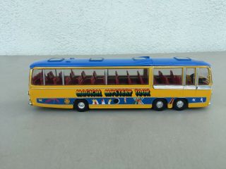 Corgi Bedford Val Beatles Magical Mystery Tour Coach Bus - 8 1/2” Long