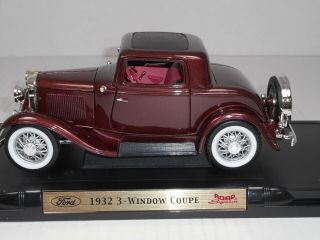 Yat Ming 92248 1932 Ford 3 Window Coupe 1/18 Diecast Metal Car Deluxe Edition