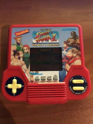 1994 Street Fighter Ii The Challengers Capcom Tiger Handheld Electronic Game