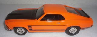 Ertl Collectibles 1969 Ford Boss 302 Mustang Diecast Car 1:24 Orange/black