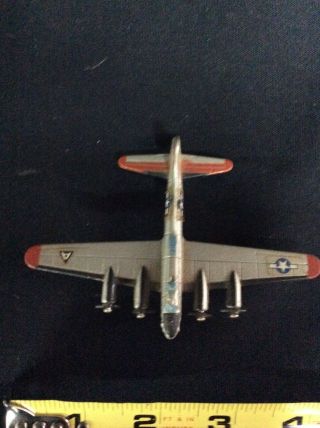 Tootsie toy Airplane B - 17 Bomber Die Cast Metal 5