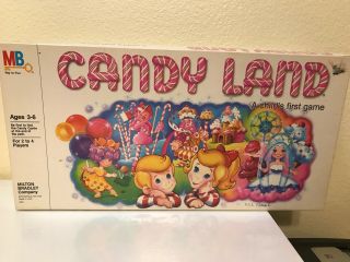 Candyland A Childs First Game.  Ages 3 - 6.  2 To 4 Players.  Milton Bradley