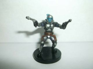 Jango Fett With Card Combined Star Wars Miniatures Game Clone Strike