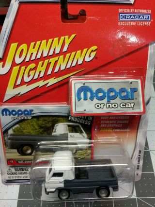Johnny Lightning Mopar Or No Car Project In Progress 1965 Dodge A - 100