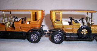 “matchbox” Yesteryear Y - 5 Peugeot Pale Amber Windows Lite Gold Body Issue 11 Mib