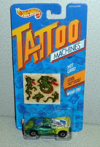 Mattel Hot Wheels Tattoo Machines Dragon Wagon 3488 Moc 1992 China