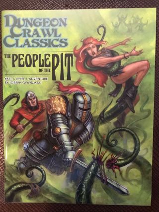 Dungeon Crawl Classics 68 : People Of The Pit (softcover Module)