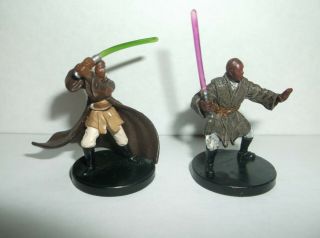 Stass Allie & Mace Windu Jedi Master Combined Star Wars Miniatures