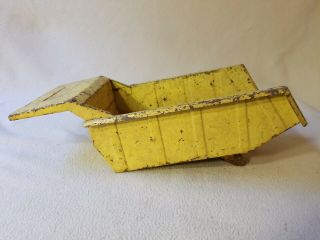 Vintage Buddy L Pressed Steel Mack Dump Truck Yellow Replacement Truck Bed