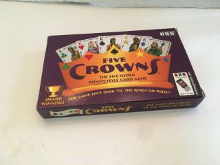 Five Crowns Rummy Card Game Set Enterprises Complete