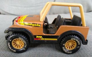 Vintage Buddy L Jeep Renegade Die Cast Copper Color