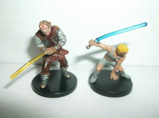 Ulic Qel - Droma & Cade Skywalker Padawan Combined Star Wars Miniatures