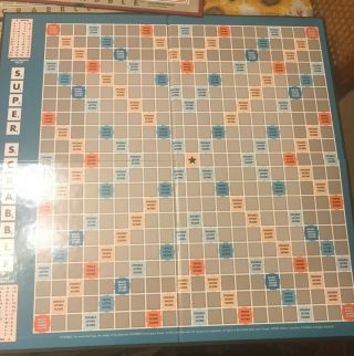 1 Superscrabble Game Boards 19x19 Folds 4 Times (4.  75 In Square)