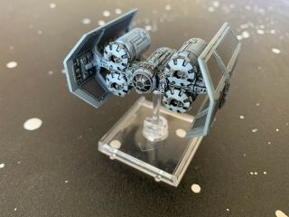 X - Wing Miniature Tie Punisher With Base And 2.  0 Dial.