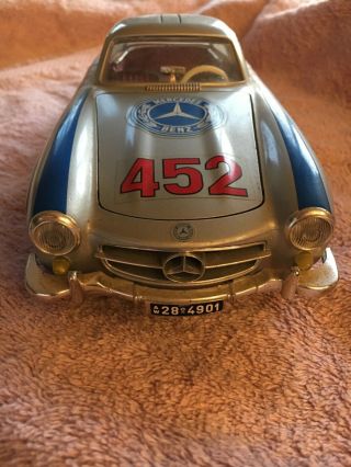 Mercedes 300sl 1954 1/18 Scale Burago 3015 Die Cast Metal Toy Car